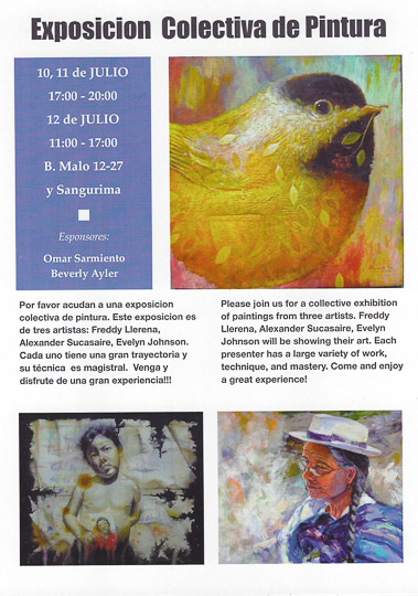 Evelyn Johnson Art Expo Invitation