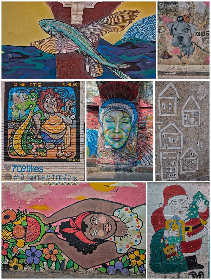 Cartagena Colombia - Wall Murals