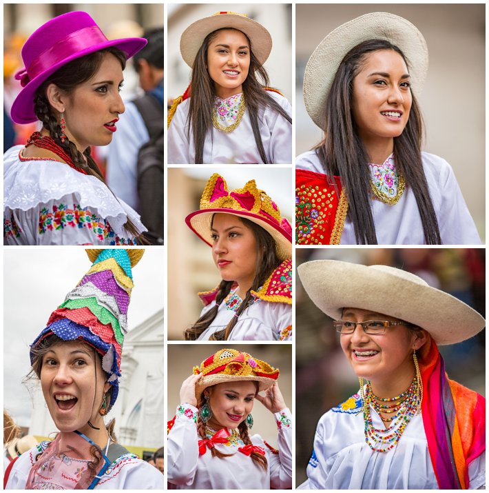 2015 Paseo Del Nińo, Cuenca Ecuador, women