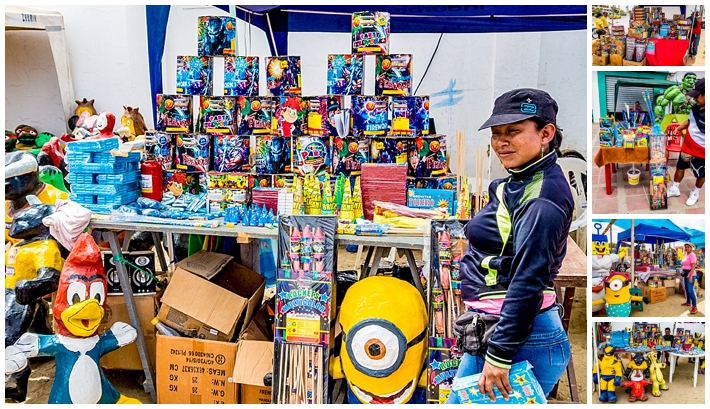 2015 New Year's Eve - Salinas Ecuador - Fireworks Sales