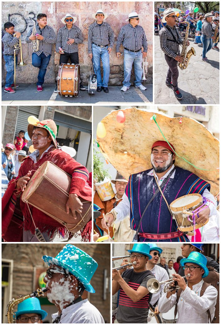 Orchidea Carnaval Parade Cuenca Ecuador - music