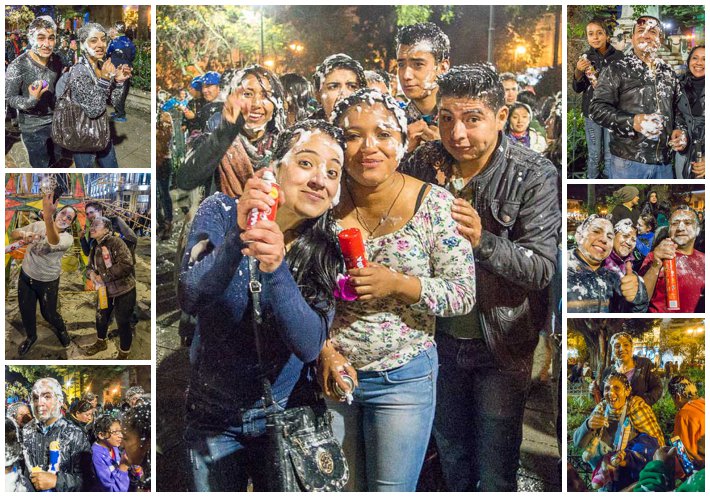 Godfather Fiesta, Cuenca, Ecuador - posed