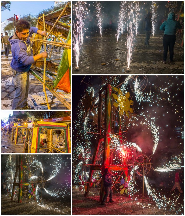 Godfather Fiesta, Cuenca, Ecuador - castles