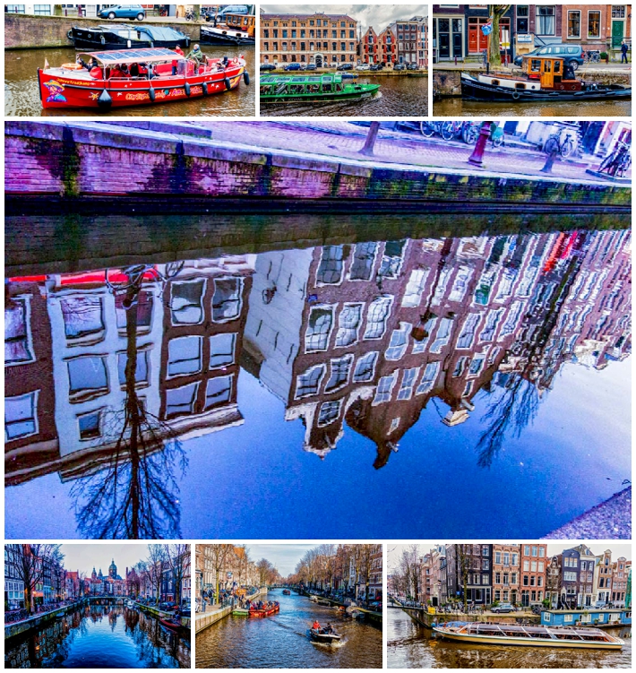 amsterdam - canals and boats