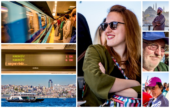 Istanbul transportation, ferry, metro, subway