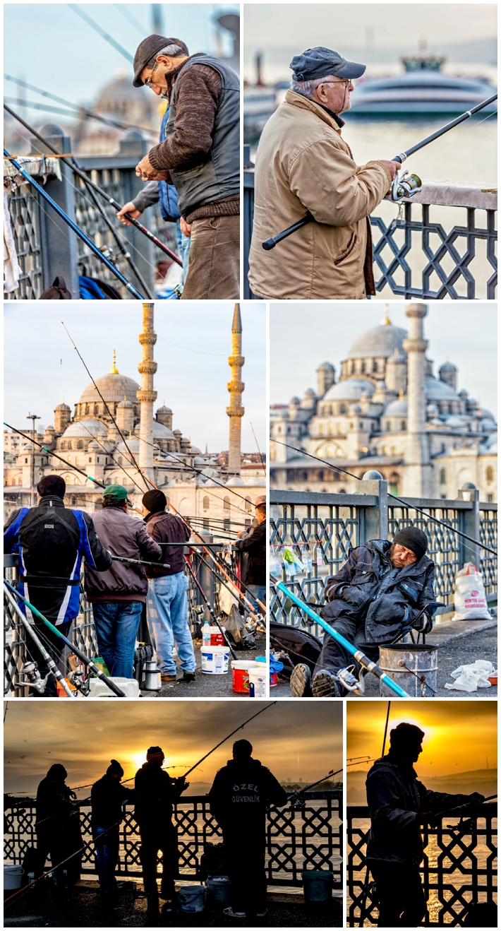 Istanbul - fishermen