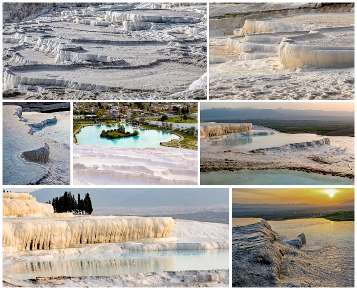 Pamukkale calcium terraces