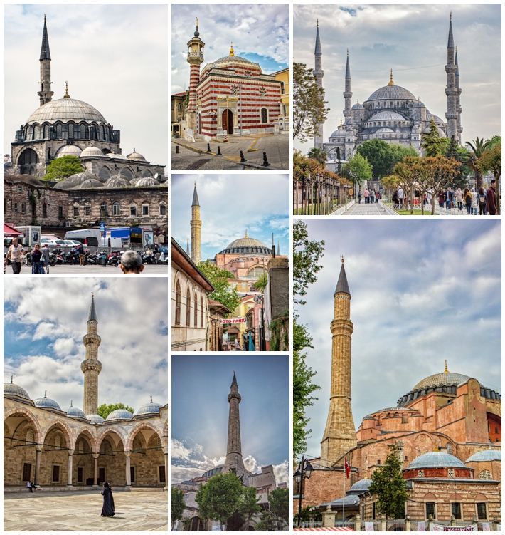 Instanbul Museums and Mosques - outside