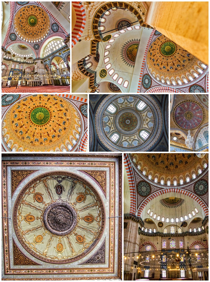 Instanbul Museums and Mosques - domes