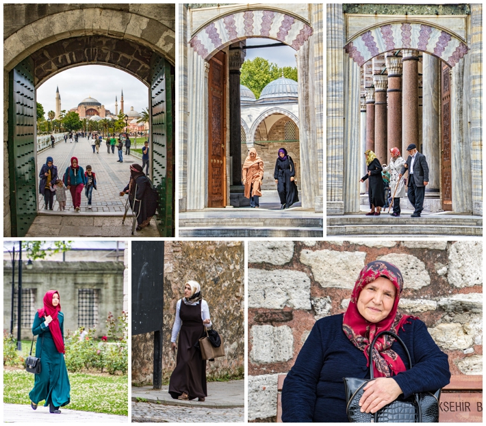 Instanbul Museums and Mosques - people