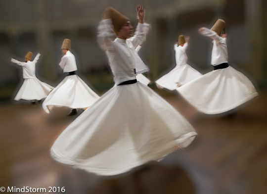 Whirling Dervish Istanbul Turkey - Dancers