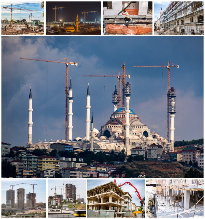 Istanbul Turkey construction