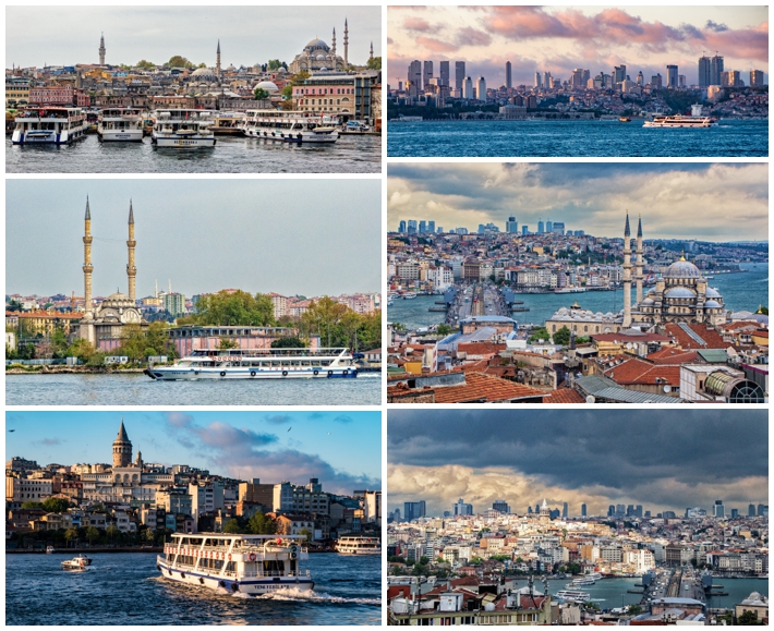 Istanbul Turkey skyline