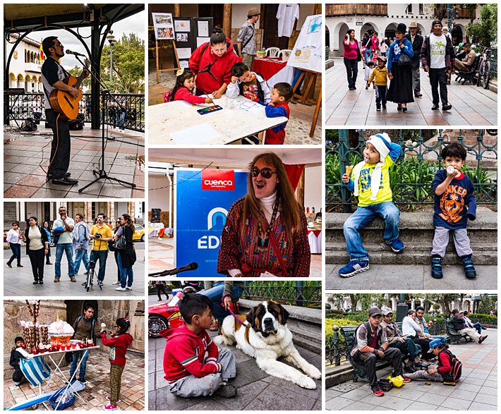 Cuenca Ecuador Festival for Earthquake Victims of Manabi Solidaridad