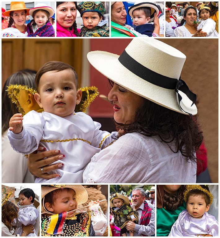 Pase de Niño 2016, Cuenca, Ecuador - babies