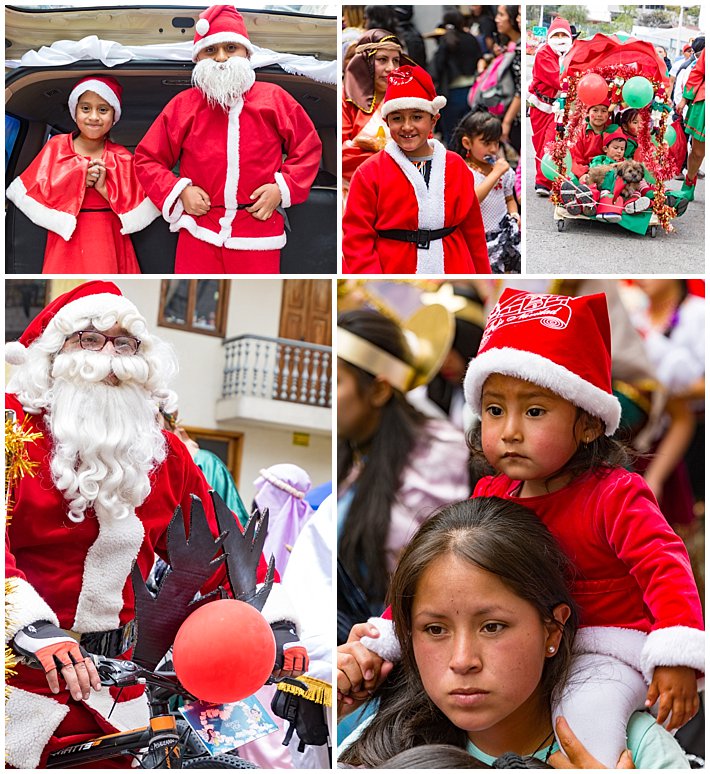 Pase de Niño 2016, Cuenca, Ecuador - santa