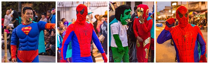 Fools Inocentes Parade 2017 - Cuenca, Ecuador - superheros