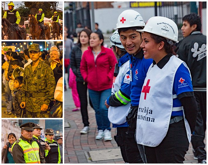 Fools Inocentes Parade 2017 - Cuenca, Ecuador - police