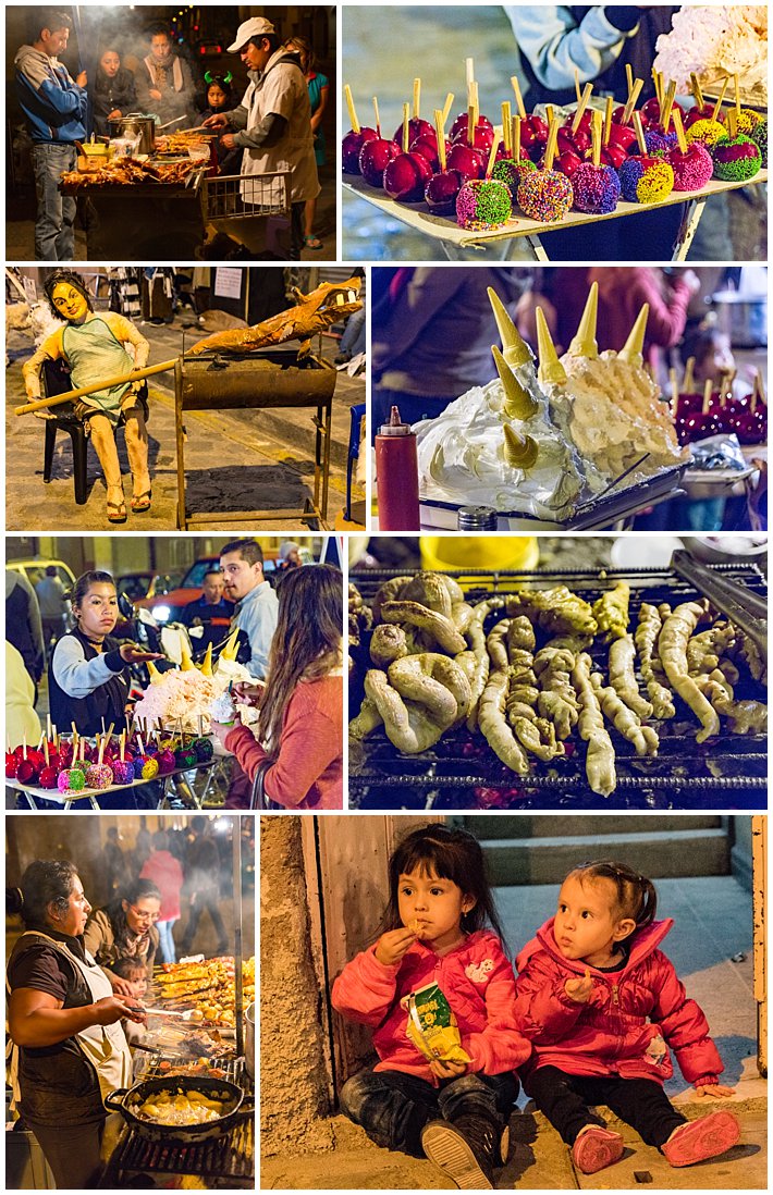 New Year's Eve Cuenca Ecuador 2016 - food