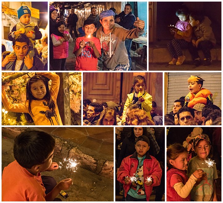 New Year's Eve Cuenca Ecuador 2016 - kids