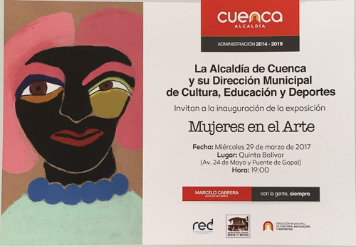 Women In Art 2017 Cuenca, Ecuador postcard