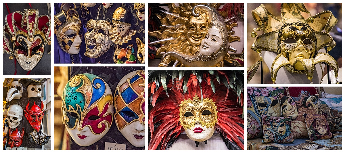 Venice, Italy - masks