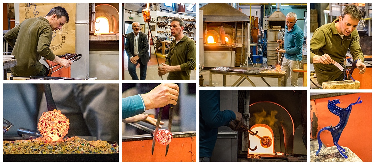 Venice, Italy - glass making