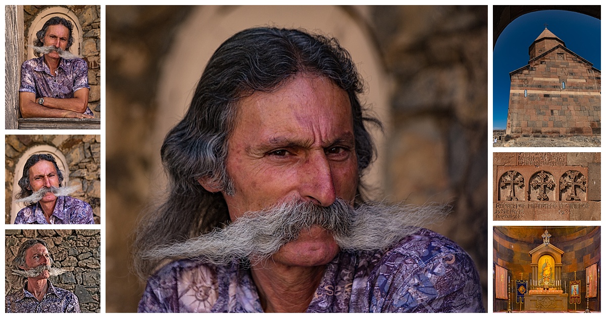 Yerevan , Armenia - mustache