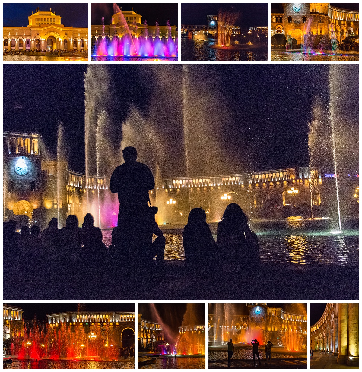 Yerevan , Armenia - singing fountain