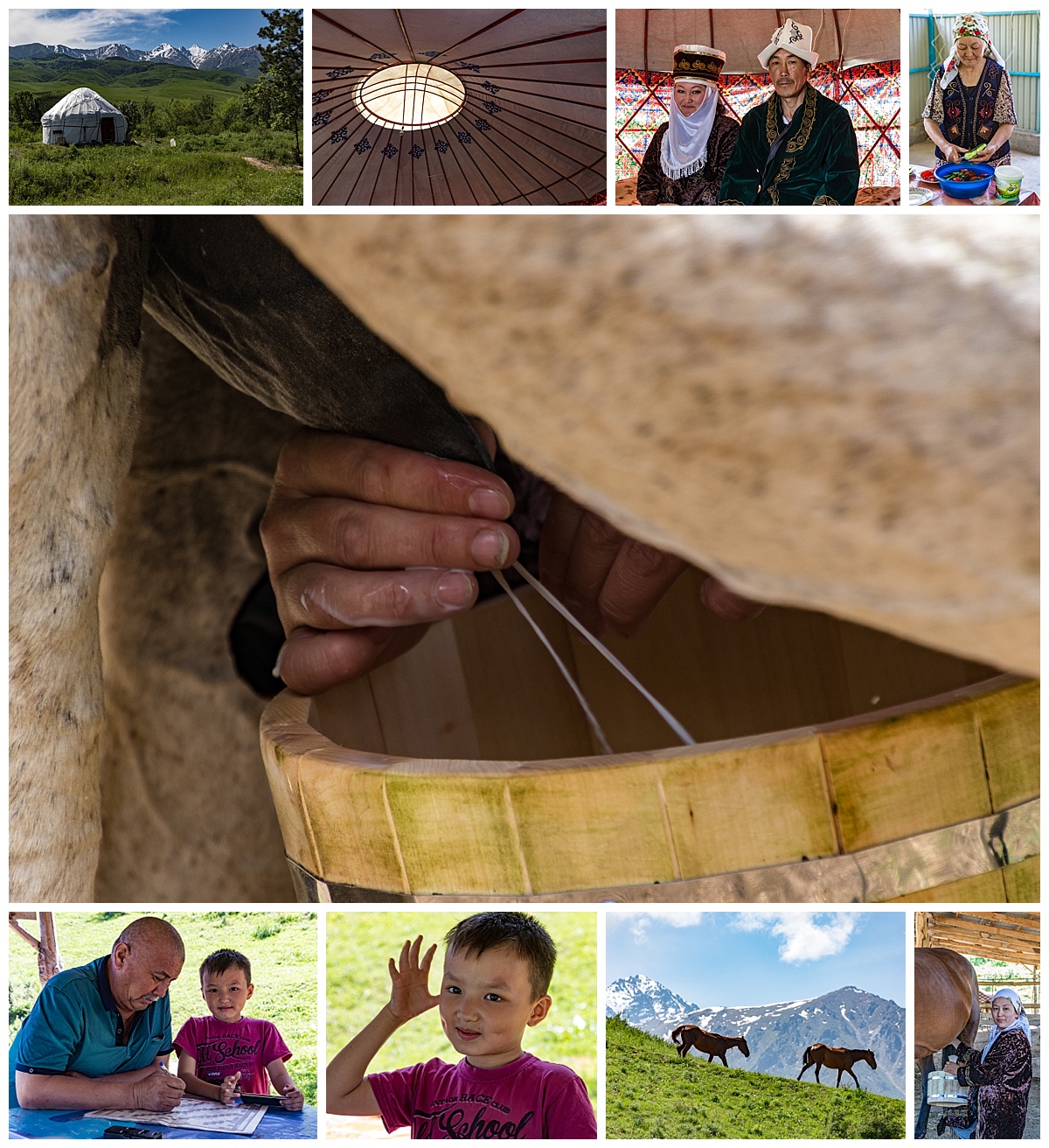 Biskek, Kyrgyzstan - milking horse