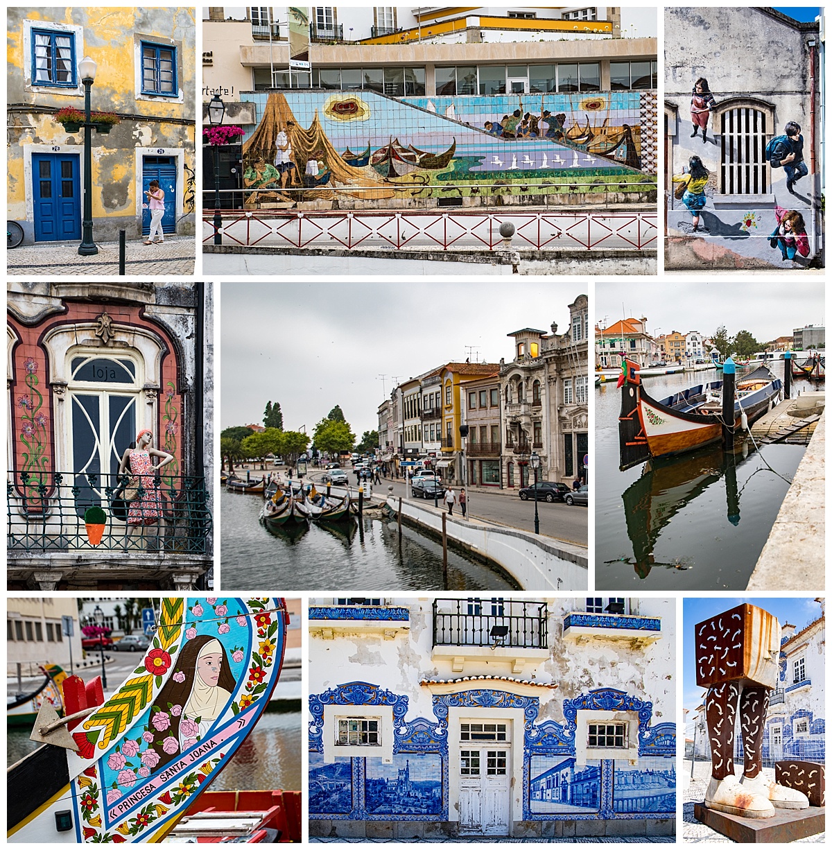 Aveiro 3 - town by day