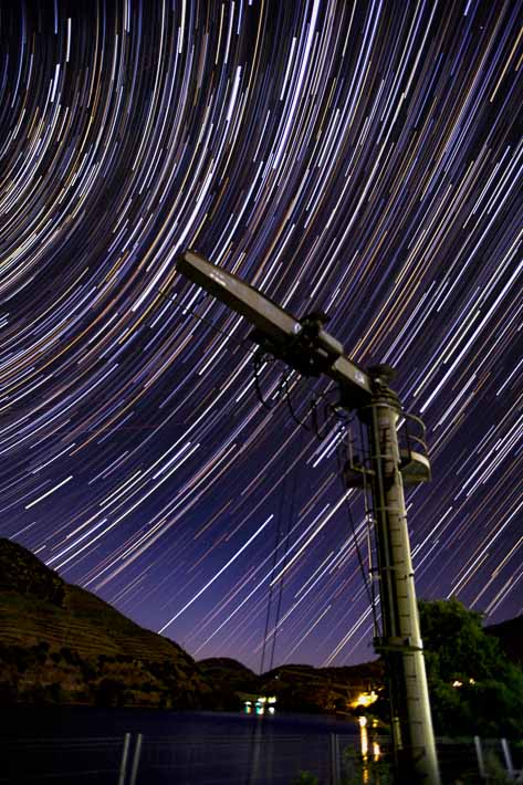 Duoro Valley 4 Crane Star Trails 2017-07-01