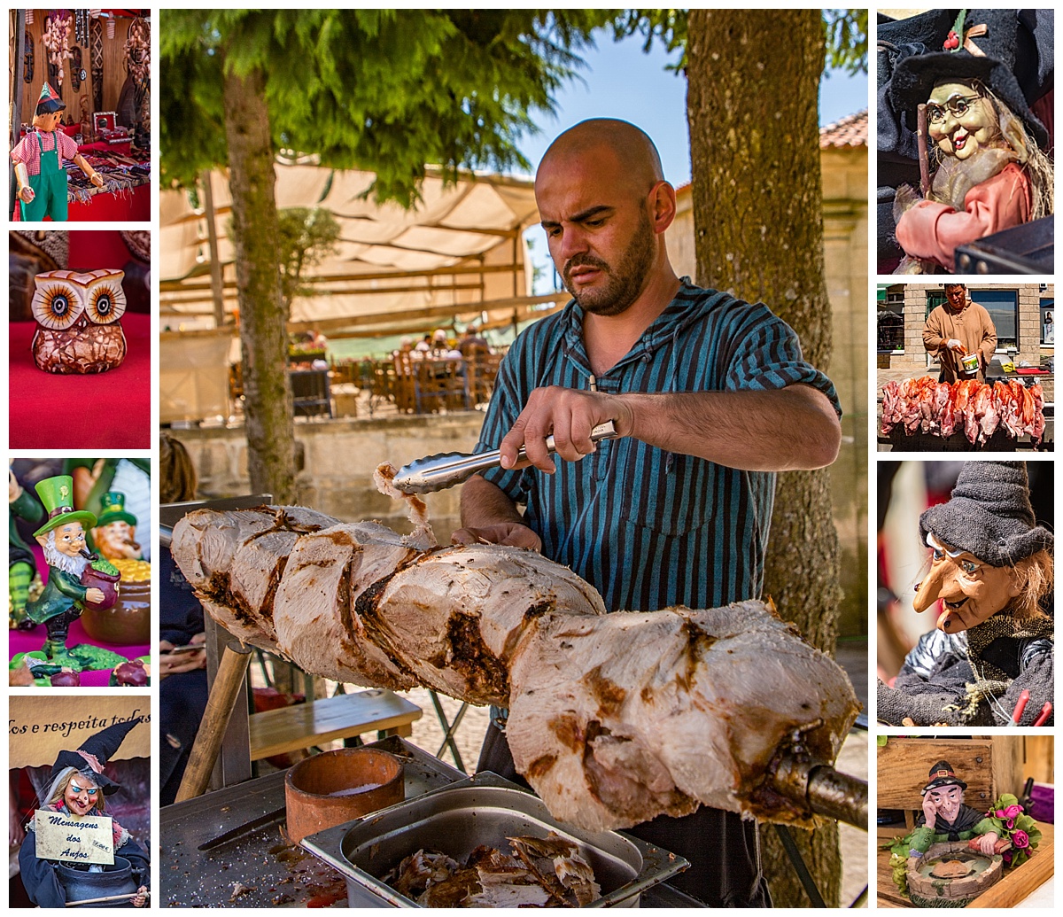 Feira Medieval Festival - food and crafts