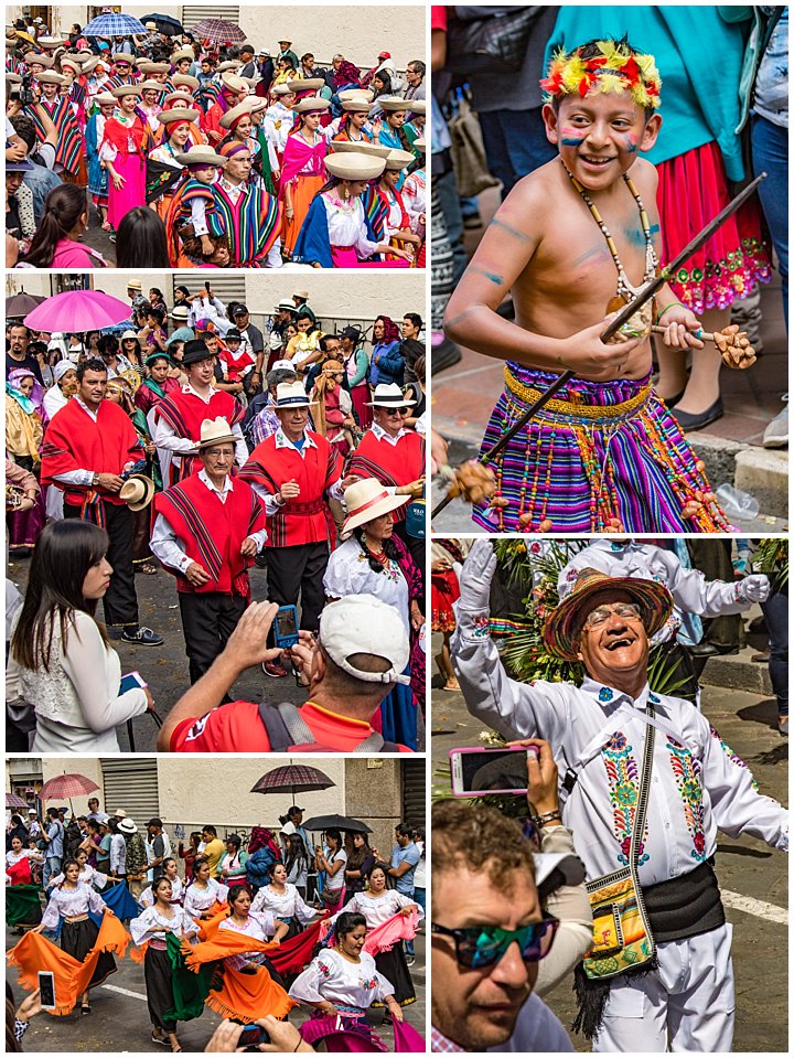 2017 Paseo del Nino in Cuenca, Ecuador - dancers