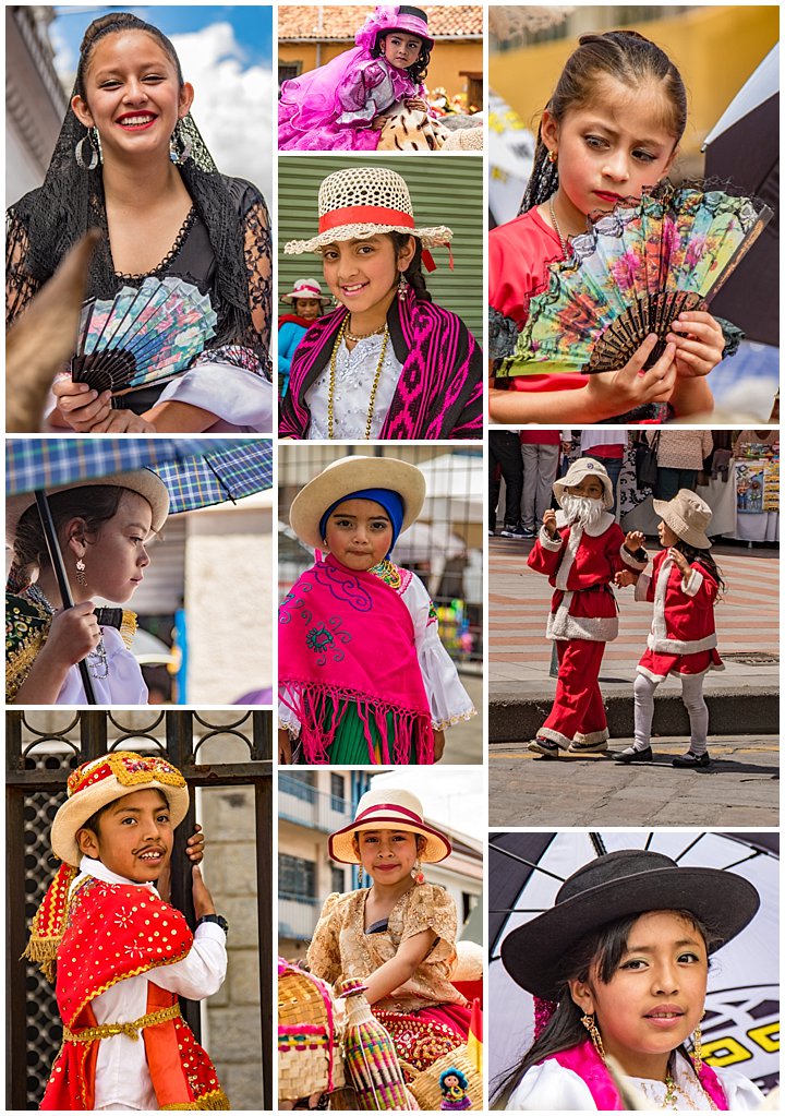 2017 Paseo del Nino in Cuenca, Ecuador - kids