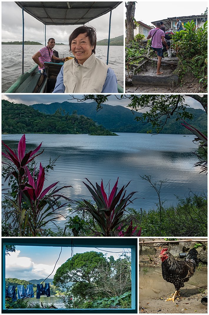 Cuba Hanabanilla Boat and View