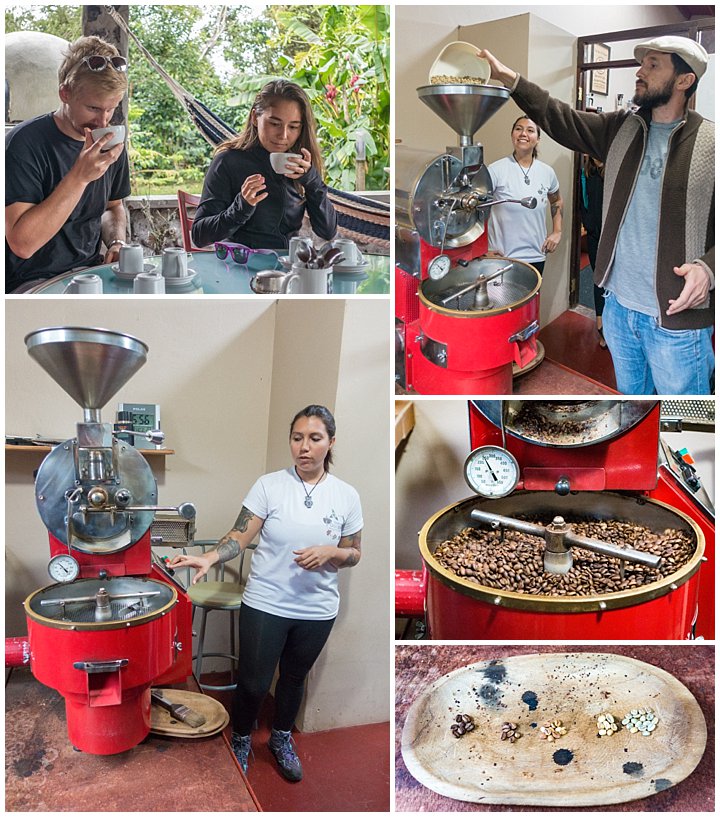 Panama City - coffee roasting