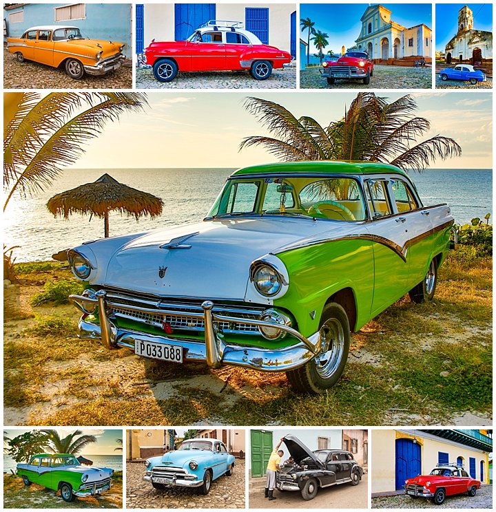 Trinidad, Cuba - American Classic Cars