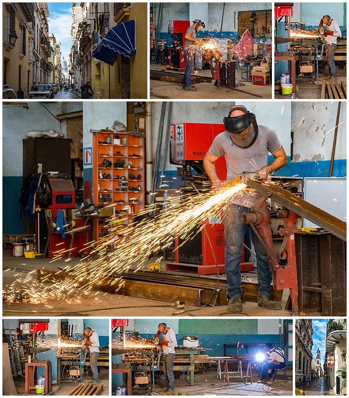 Havana, Cuba - welding