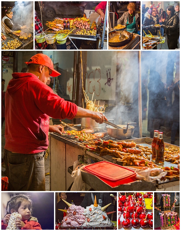 New Years Eve 2017 Cuenca, Ecuador - food