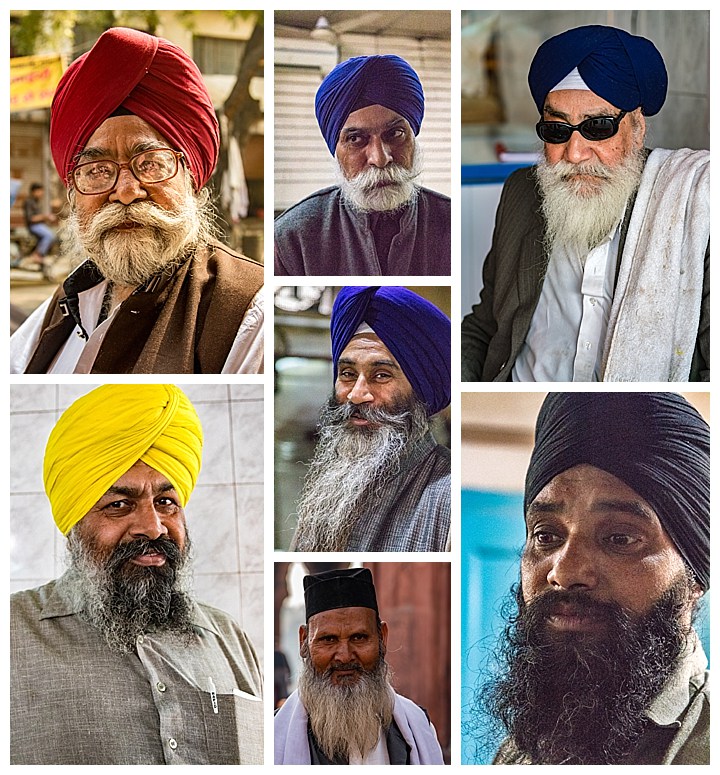 Delhi, India - turbans