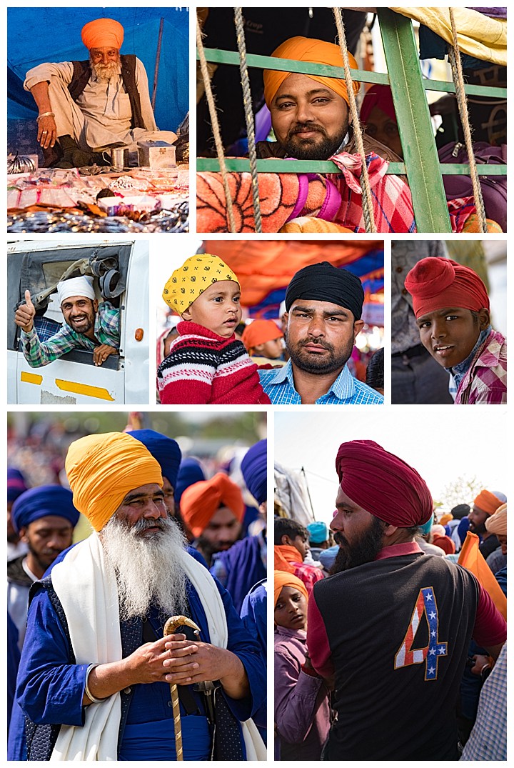 Punjab, India, Hola Mohalla 2018 - turbans other