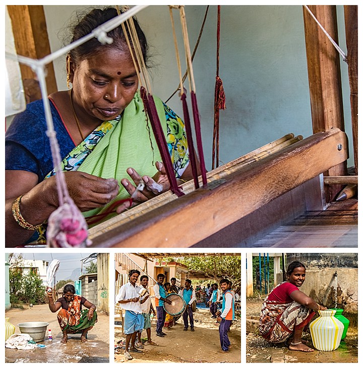 Madurai, India - working