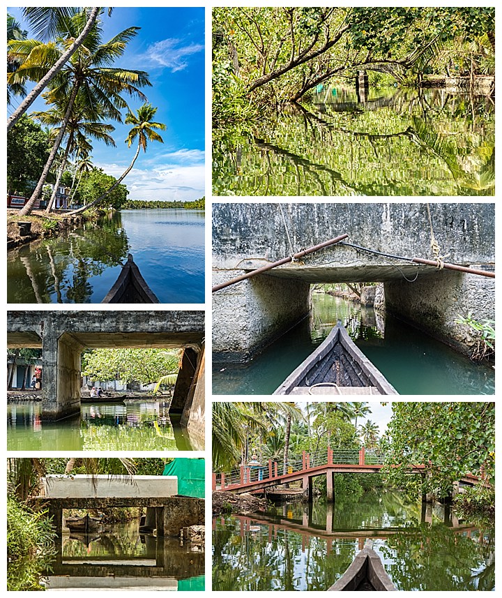 Munroe Island, India - waterway