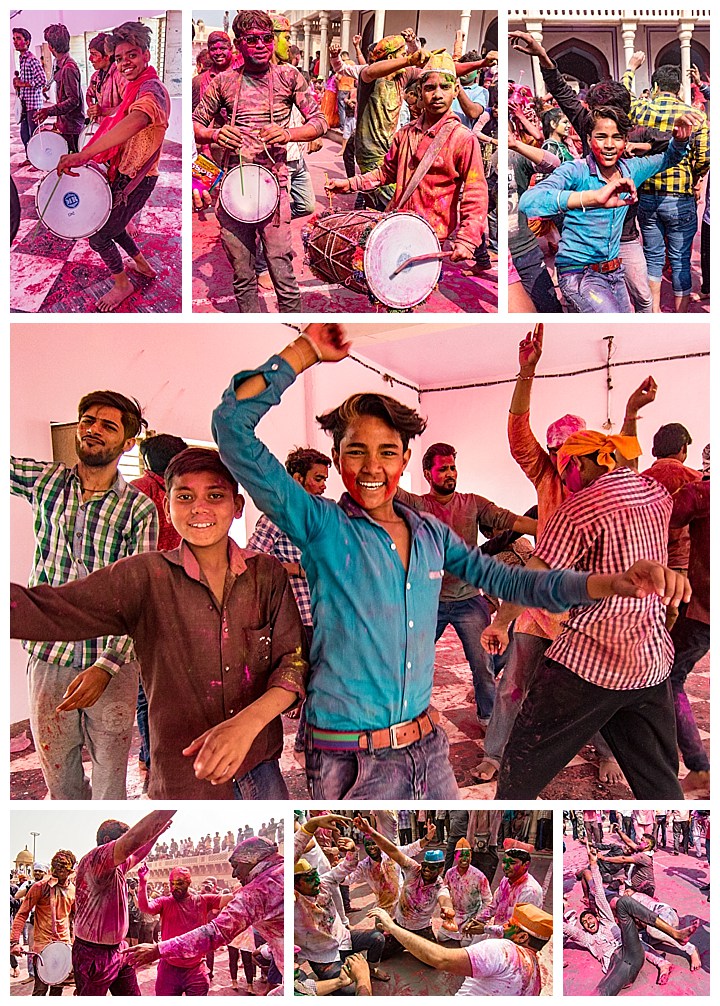 Nandgaon, India Holi - dance