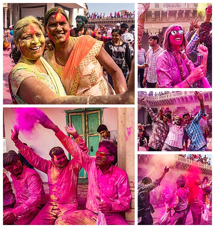 Nandgaon, India Holi - paint