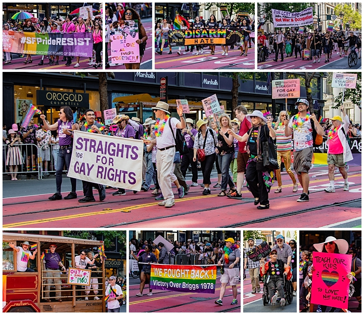 Gay Pride Parade, San Francisco - causes