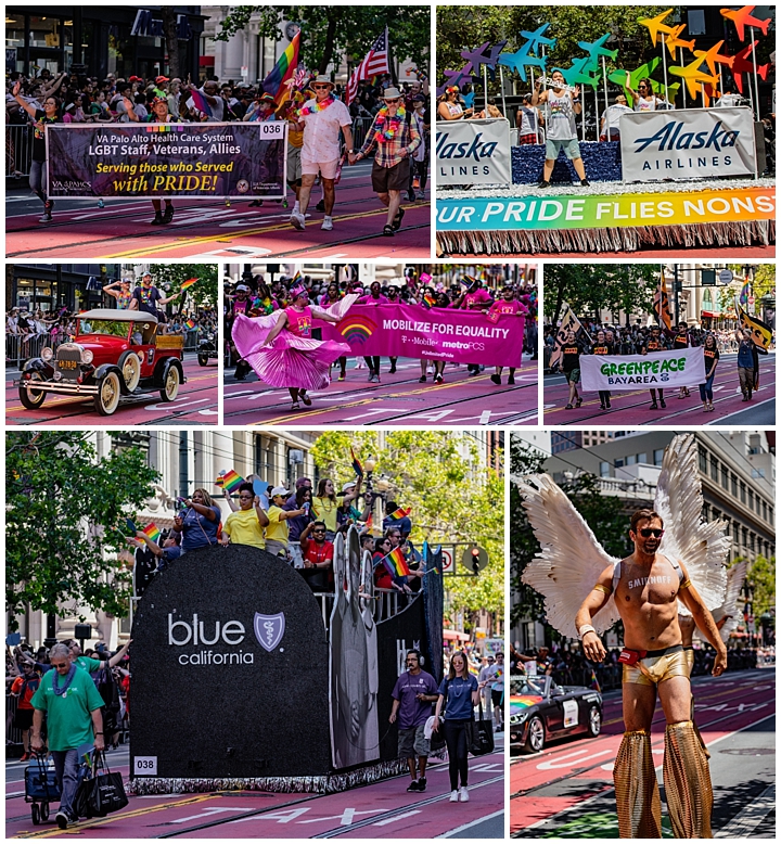 Gay Pride Parade, San Francisco - corporations