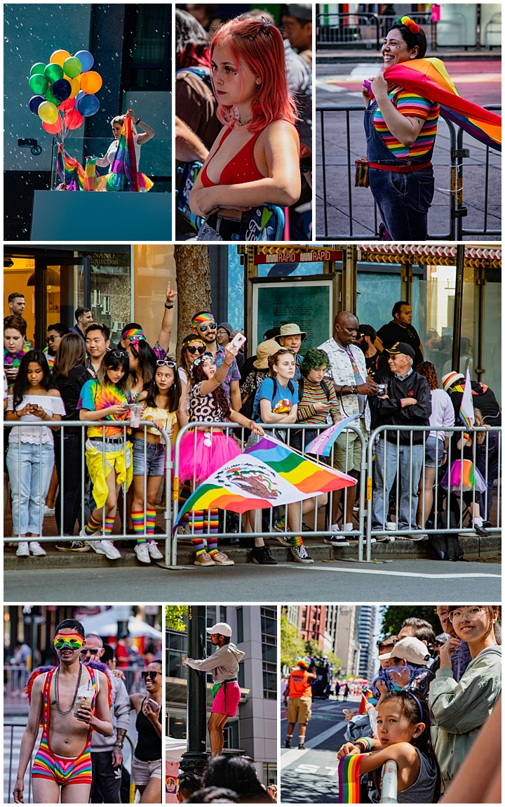 Gay Pride Parade, San Francisco - audience
