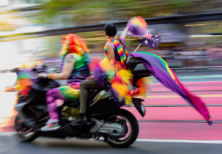 Gay Pride Parade, San Francisco - dyke pan